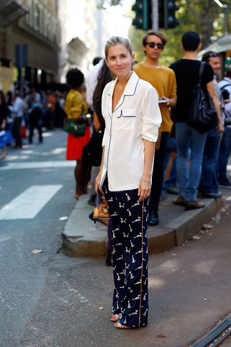 HOW TO ROCK YOUR PAJAMAS-STYLE TROUSERS